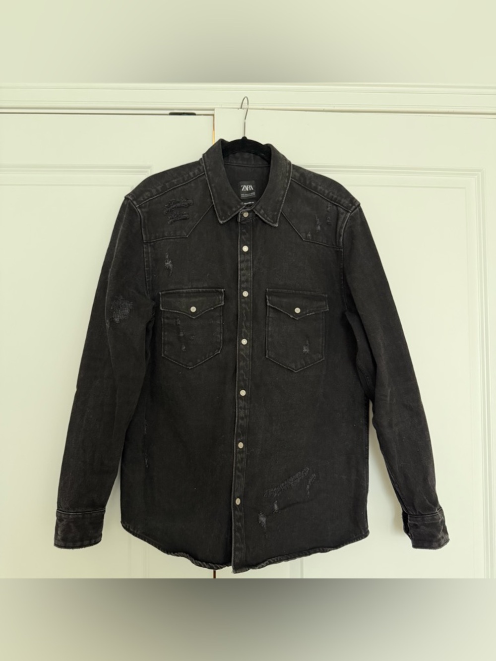Denim button up jacket - Picture 2 of 4